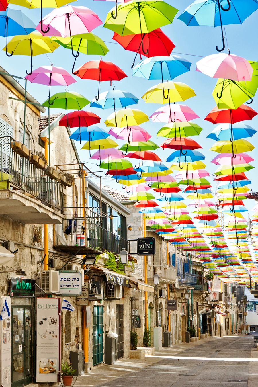 colourful travel destination