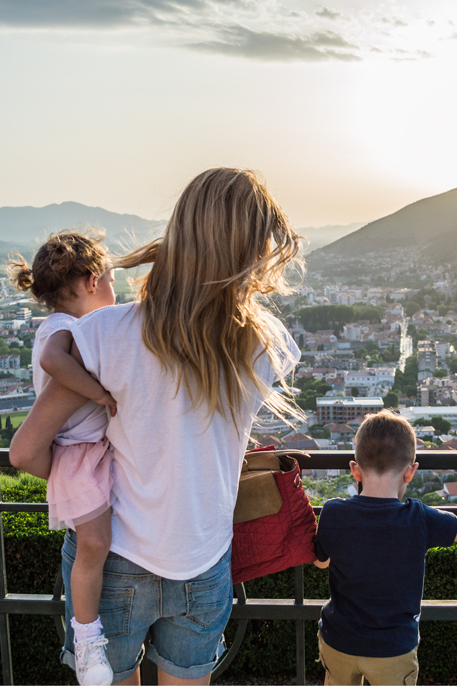 family on holiday