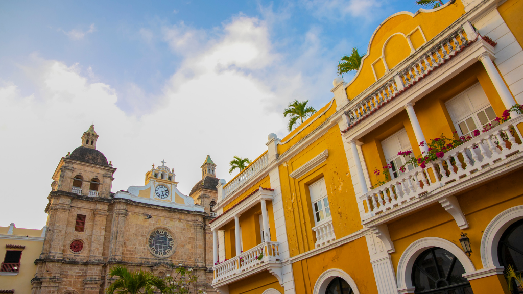 colourful travel destination