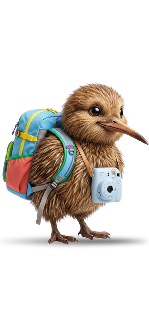 kiwi bird mascot