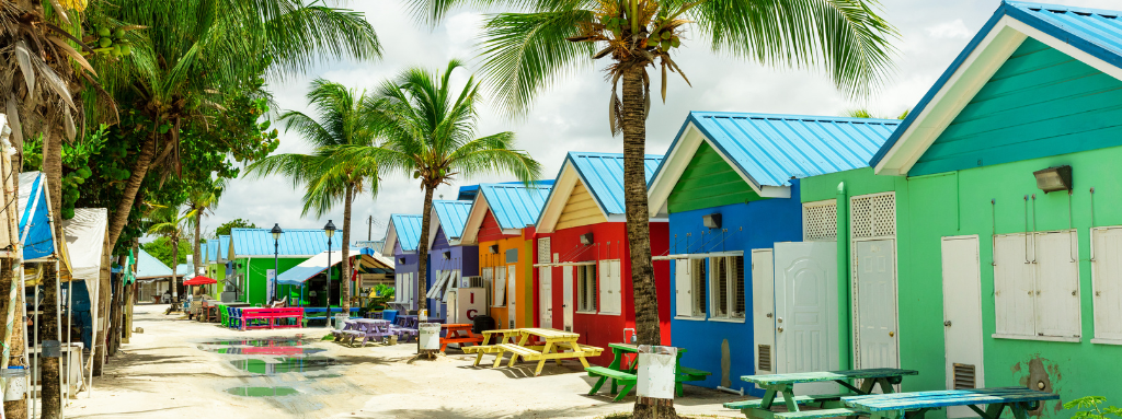 colourful travel destination